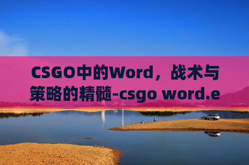 CSGO中的Word，战术与策略的精髓-csgo word.exe