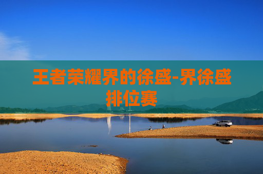 王者荣耀界的徐盛-界徐盛排位赛