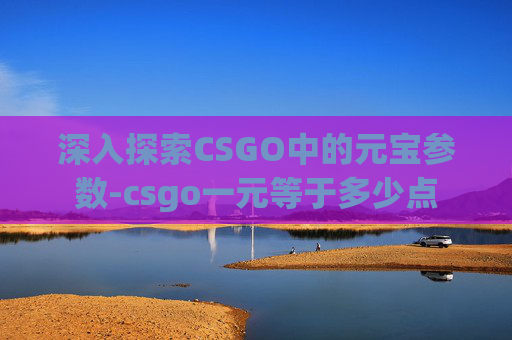 深入探索CSGO中的元宝参数-csgo一元等于多少点