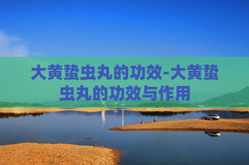 大黄蛰虫丸的功效-大黄蛰虫丸的功效与作用