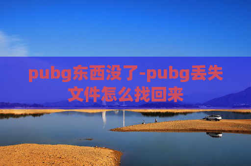 pubg东西没了-pubg丢失文件怎么找回来