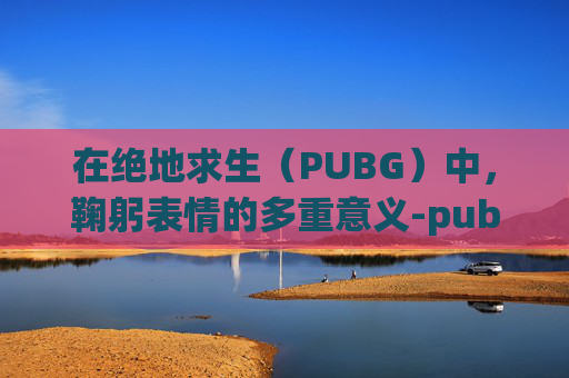 在绝地求生（PUBG）中，鞠躬表情的多重意义-pubg 表情