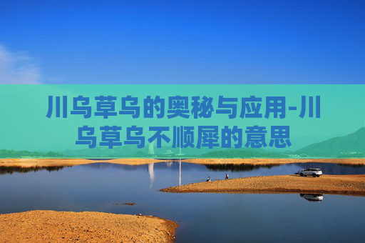 川乌草乌的奥秘与应用-川乌草乌不顺犀的意思