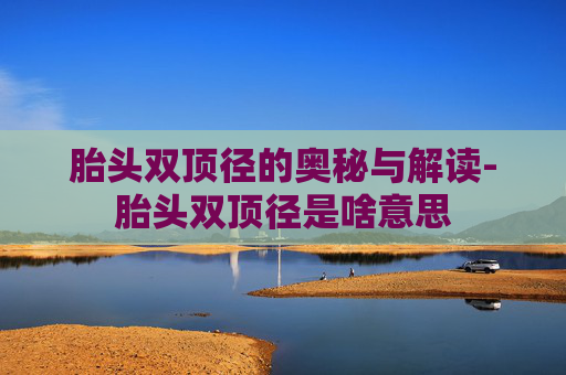 胎头双顶径的奥秘与解读-胎头双顶径是啥意思