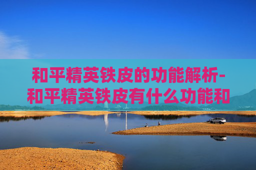 和平精英铁皮的功能解析-和平精英铁皮有什么功能和特点