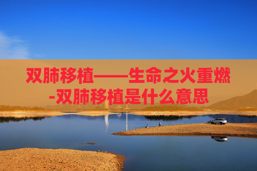 双肺移植——生命之火重燃-双肺移植是什么意思