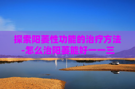 探索阳萎性功能的治疗方法-怎么治阳萎能好一一三