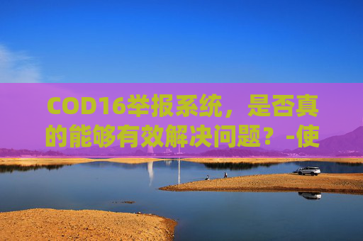 COD16举报系统，是否真的能够有效解决问题？-使命召唤16举报有用吗视频