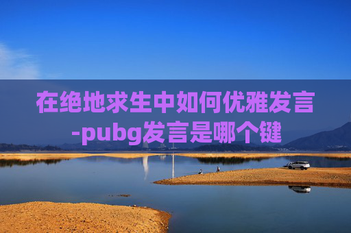 在绝地求生中如何优雅发言-pubg发言是哪个键
