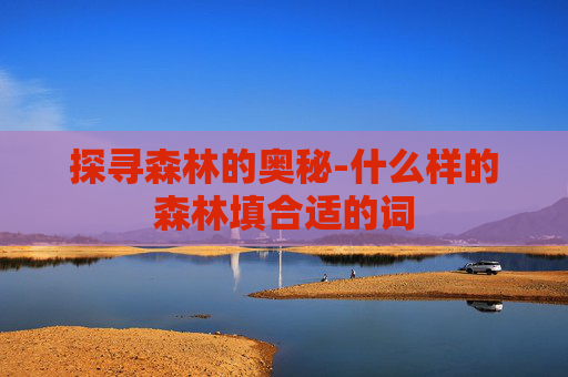 探寻森林的奥秘-什么样的森林填合适的词