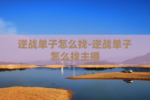 逆战单子怎么找-逆战单子怎么找主播