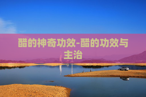 醋的神奇功效-醋的功效与主治