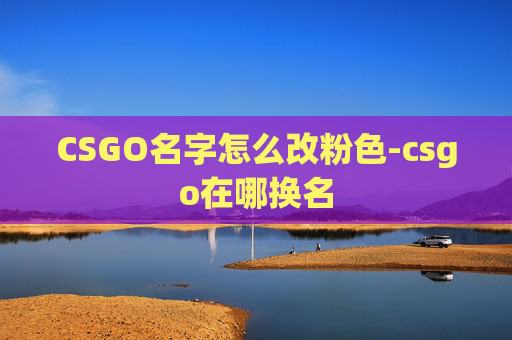 CSGO名字怎么改粉色-csgo在哪换名