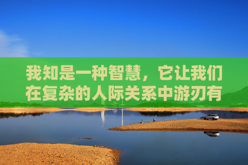 我知是一种智慧，它让我们在复杂的人际关系中游刃有余，因为我们知道如何与人相处，如何理解他人。它是我们在竞争激烈的社会中立于不败之地的秘诀，因为我们知道如何在压力下保持冷静，如何在挑战中寻找机遇。-我知暗涌