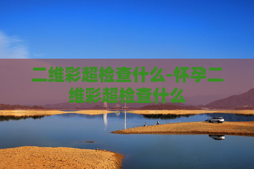 二维彩超检查什么-怀孕二维彩超检查什么