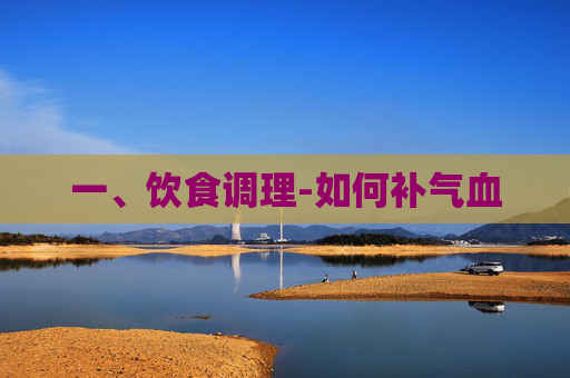 一、饮食调理-如何补气血