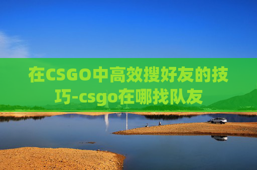 在CSGO中高效搜好友的技巧-csgo在哪找队友