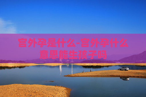 宫外孕是什么-宫外孕什么意思能生孩子吗