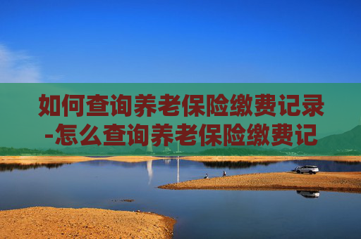 如何查询养老保险缴费记录-怎么查询养老保险缴费记录微信