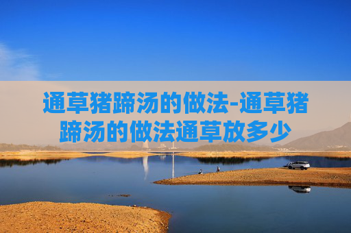 通草猪蹄汤的做法-通草猪蹄汤的做法通草放多少