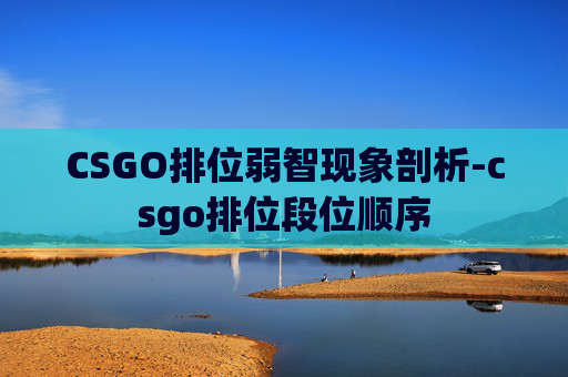 CSGO排位弱智现象剖析-csgo排位段位顺序