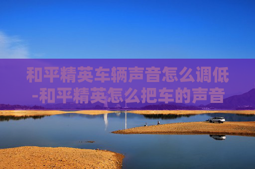 和平精英车辆声音怎么调低-和平精英怎么把车的声音调小