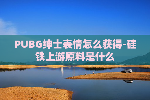 PUBG绅士表情怎么获得-硅铁上游原料是什么