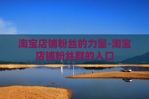 淘宝店铺粉丝的力量-淘宝店铺粉丝群的入口