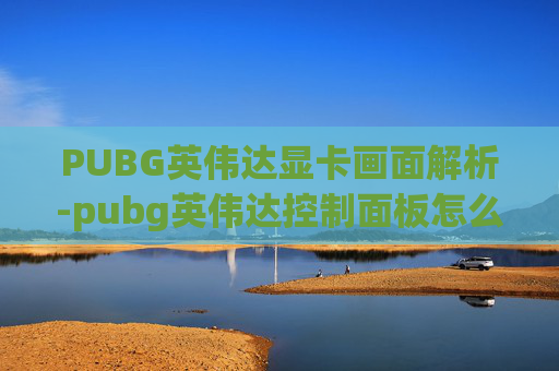 PUBG英伟达显卡画面解析-pubg英伟达控制面板怎么设置