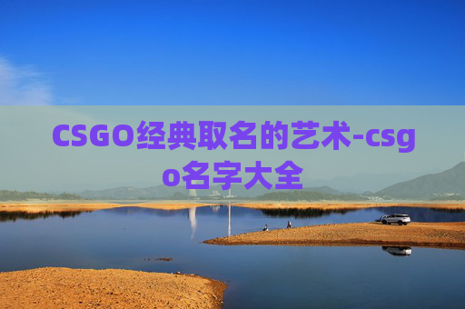 CSGO经典取名的艺术-csgo名字大全
