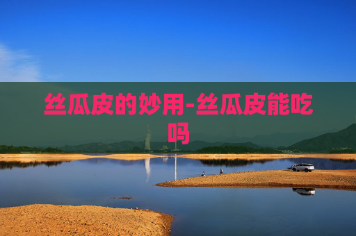 丝瓜皮的妙用-丝瓜皮能吃吗