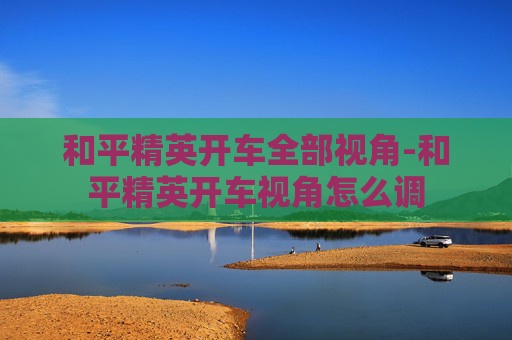 和平精英开车全部视角-和平精英开车视角怎么调