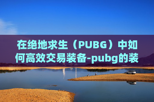 在绝地求生（PUBG）中如何高效交易装备-pubg的装备哪里能卖