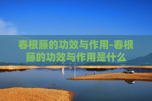 春根藤的功效与作用-春根藤的功效与作用是什么