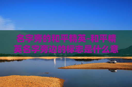 名字旁的和平精英-和平精英名字旁边的标志是什么意思