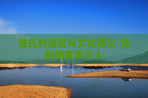 姓氏的演变与文化意义-姓别的有多少人