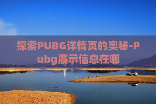 探索PUBG详情页的奥秘-Pubg展示信息在哪 探索PUBG详情页的奥秘-Pubg展示信息在哪