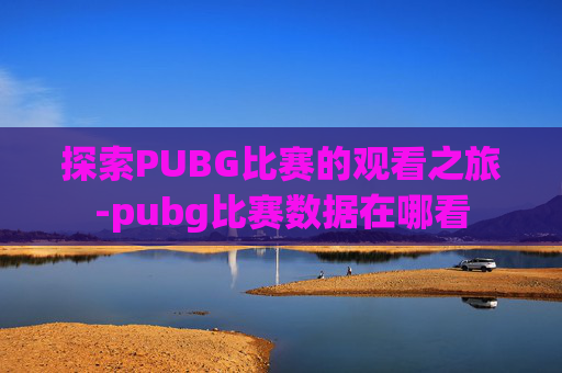 探索PUBG比赛的观看之旅-pubg比赛数据在哪看