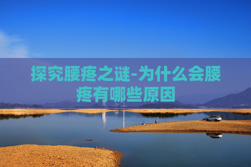 探究腰疼之谜-为什么会腰疼有哪些原因