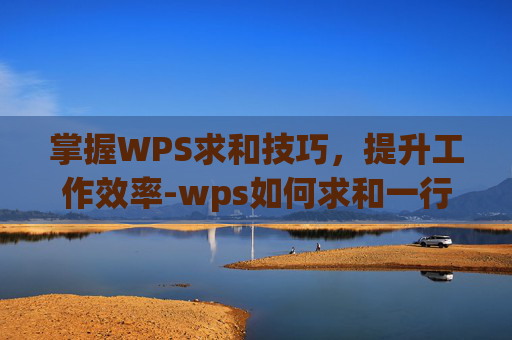 掌握WPS求和技巧，提升工作效率-wps如何求和一行数据