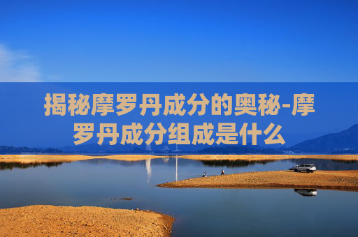 揭秘摩罗丹成分的奥秘-摩罗丹成分组成是什么