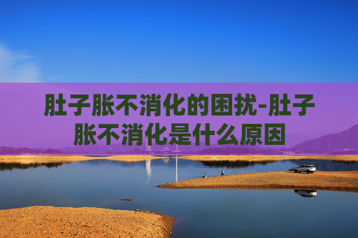 肚子胀不消化的困扰-肚子胀不消化是什么原因