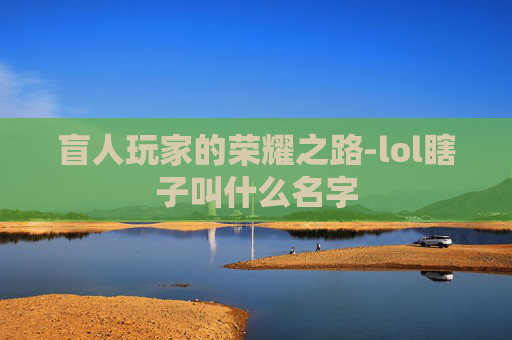 盲人玩家的荣耀之路-lol瞎子叫什么名字