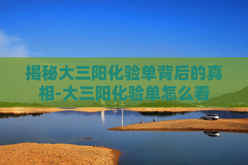 揭秘大三阳化验单背后的真相-大三阳化验单怎么看