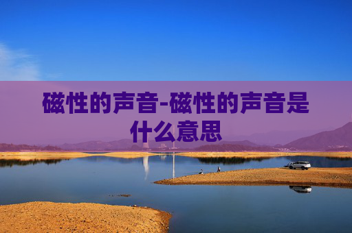磁性的声音-磁性的声音是什么意思