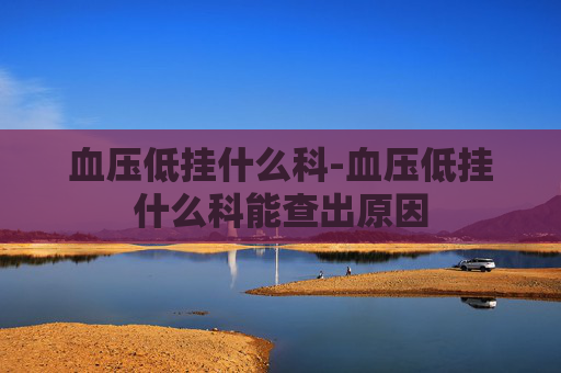 血压低挂什么科-血压低挂什么科能查出原因