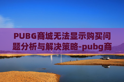 PUBG商城无法显示购买问题分析与解决策略-pubg商店买不了东西