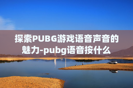 探索PUBG游戏语音声音的魅力-pubg语音按什么