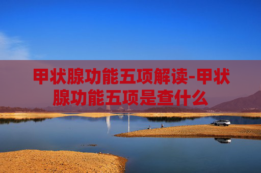 甲状腺功能五项解读-甲状腺功能五项是查什么