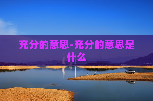充分的意思-充分的意思是什么